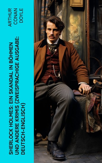 Sherlock Holmes: Ein Skandal in Böhmen und andere Krimis (Zweisprachige Ausgabe: Deutsch-Englisch) - cover