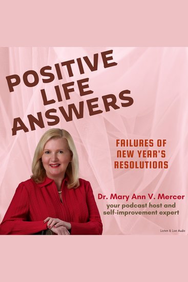 Positive Life Answers: Failures of New Year's Resolutions - cover