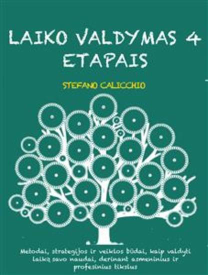 Laiko valdymas 4 etapais - Metodai strategijos ir veiklos būdai kaip valdyti laiką savo naudai derinant asmeninius ir profesinius tikslus - cover