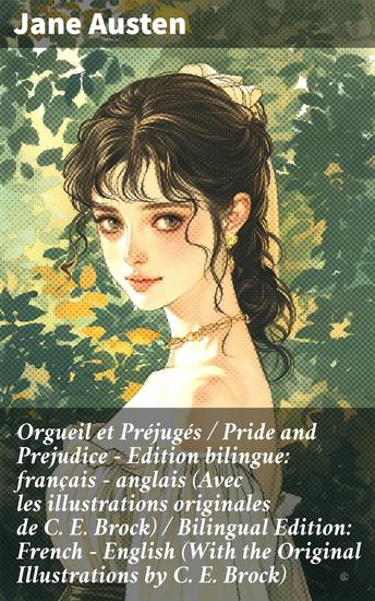Orgueil et Préjugés Pride and Prejudice - Edition bilingue: français - anglais (Avec les illustrations originales de C E Brock) Bilingual Edition: French - English (With the Original Illustrations by C E Brock) - Enriched edition - cover