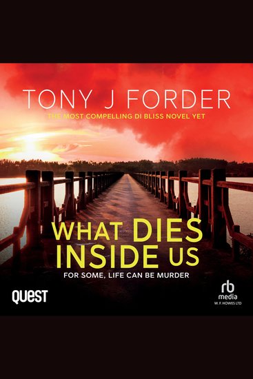What Dies Inside Us - The DI Jimmy Bliss Crime Series Book 11 - cover