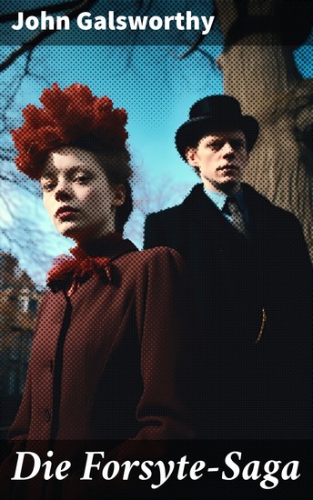 Die Forsyte-Saga - Alle 3 Romane der Trilogie: Der reiche Mann + In Fesseln + Zu vermieten - cover