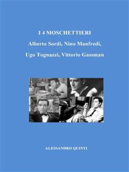 I 4 Moschettieri Alberto Sordi Nino Manfredi Ugo Tognazzi Vittorio Gassman - cover