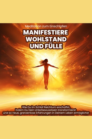 Manifestiere Wohlstand und Fülle: Meditation zum Einschlafen - Wie Du im Schlaf Reichtum erschaffst indem Du Dein Unterbewusstsein transformierst und so neue grenzenlose Erfahrungen in Deinem Leben ermöglichst - cover