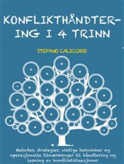 Konflikthåndtering i 4 trinn - Metoder strategier viktige teknikker og operasjonelle tilnærminger til håndtering og løsning av konfliktsituasjoner - cover