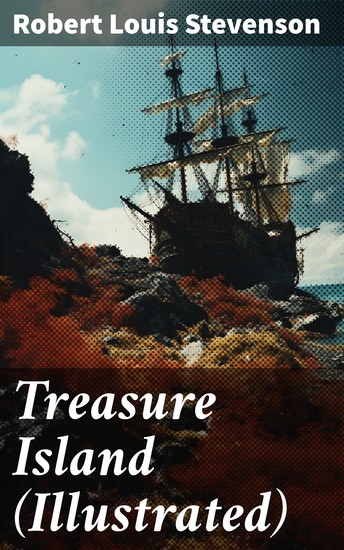 Treasure Island (Illustrated) - A Swashbuckling Adventure of Treasure Betrayal and Discovery - cover