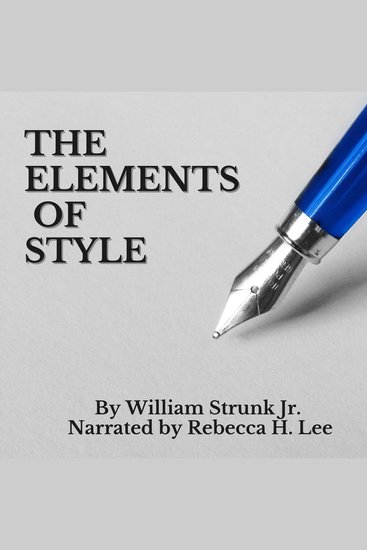 The Elements of Style - cover
