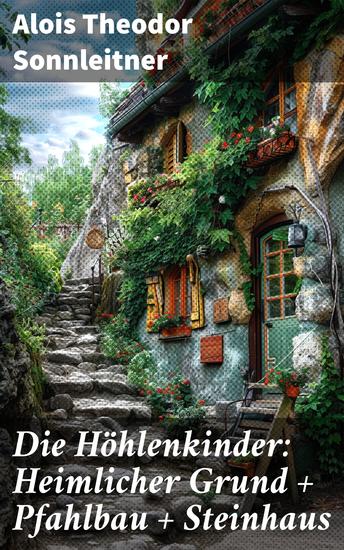 Die Höhlenkinder: Heimlicher Grund + Pfahlbau + Steinhaus - Alle 3 Bände: Die Höhlenkinder im Heimlichen Grund + Die Höhlenkinder im Pfahlbau + Die Höhlenkinder im Steinhaus - cover