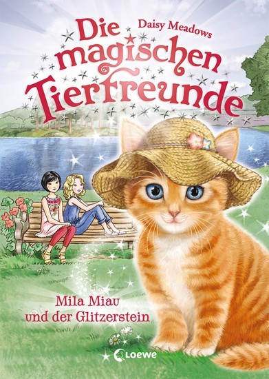 Die magischen Tierfreunde (Band 12) - Mila Miau und der Glitzerstein - ab 7 Jahre - cover