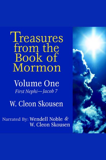Treasures from the Book of Mormon - Vol 1 - First Nephi - Jacob 7 - cover