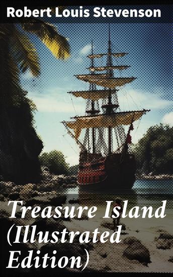 Treasure Island (Illustrated Edition) - A Timeless Tale of Pirates Treasures and High Seas Adventure - cover