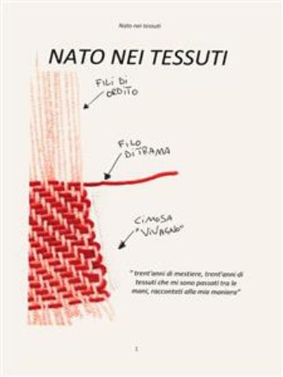 Nato nei tessuti - trent'anni di mestiere trent'anni di tessuti che mi sono passati tra le mani raccontati alla mia maniera - cover