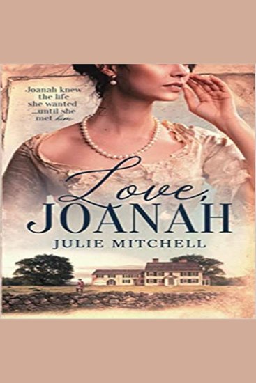 Love Joanah - A Tale of Love in Early America - cover