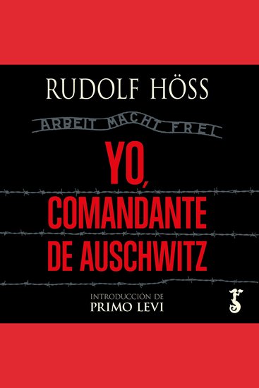 Yo comandante de Auschwitz - cover