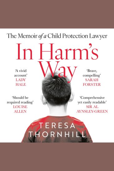 In Harm’s Way: The Memoir of a Child Protection Lawyer - cover