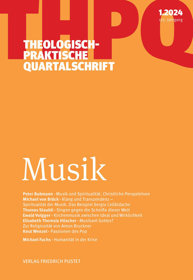 Musik - Theologisch-praktische Quartalschrift 1 2024 - cover