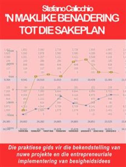 'n Maklike benadering tot die sakeplan - Die praktiese gids vir die bekendstelling van nuwe projekte en die entrepreneuriale implementering van besigheidsidees - cover