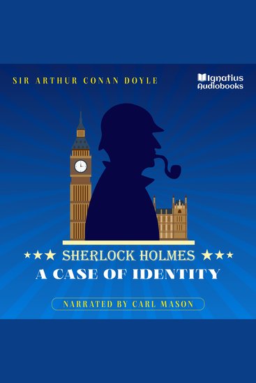 A Case of Identity - Sherlock Holmes - cover