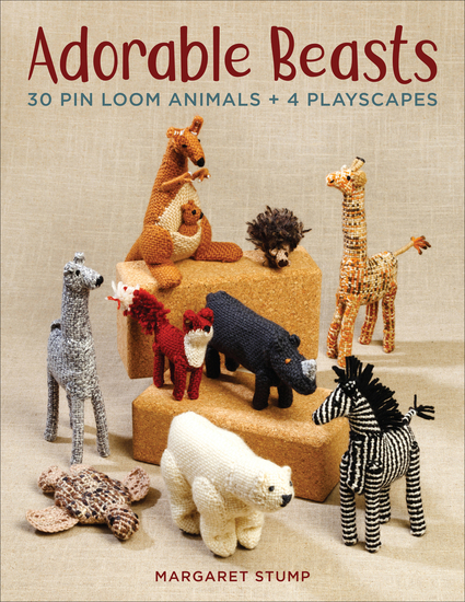 Adorable Beasts - 30 Pin Loom Animals + 4 Playscapes - cover