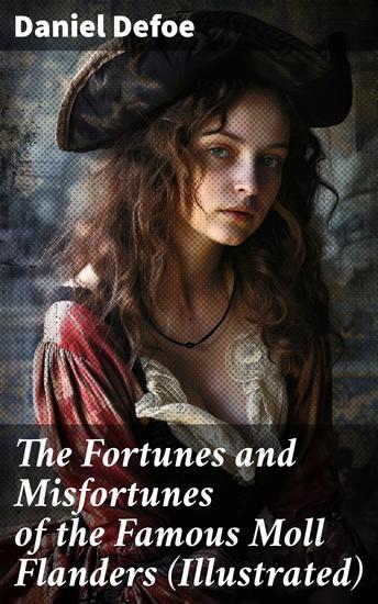 The Fortunes and Misfortunes of the Famous Moll Flanders (Illustrated) - Complemented with the Biography of the Author - cover