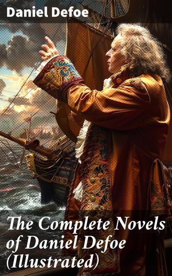 The Complete Novels of Daniel Defoe (Illustrated) - Journey through 18th century landscapes and adventures with illustrated classics by a master storyteller - cover