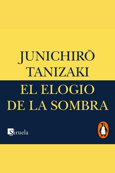 El elogio de la sombra - cover