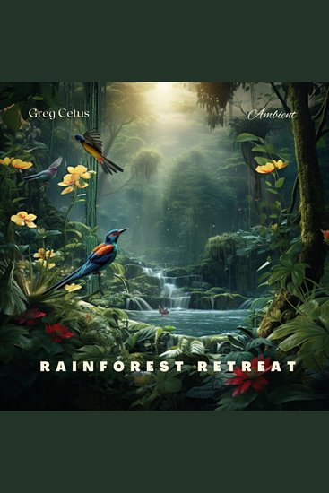 Rainforest Retreat - Sparse Birdsong with Soothing Rain Perfect for Meditation and Relaxation - cover