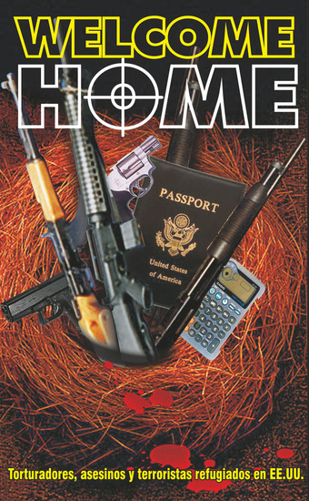 Welcome Home Torturadores asesinos y terroristas refugiados en EEUU - cover