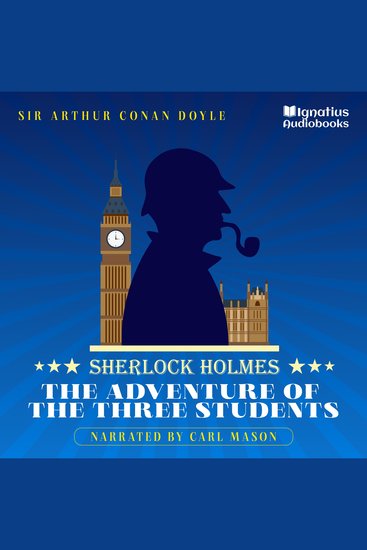 The Adventure of the Three Students - Sherlock Holmes - cover
