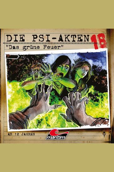 Die PSI-Akten Folge 18: Das grüne Feuer - cover