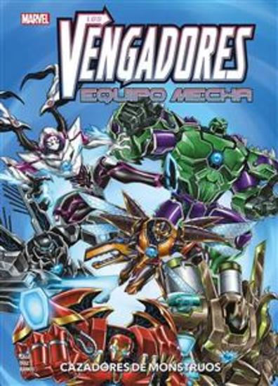 Los Vengadores Equipo mecha Cazadores de monstruos - cover