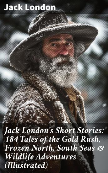 Jack London's Short Stories: 184 Tales of the Gold Rush Frozen North South Seas & Wildlife Adventures (Illustrated) - Tales of Gold Rush Frozen North South Seas & Wildlife Adventures - cover