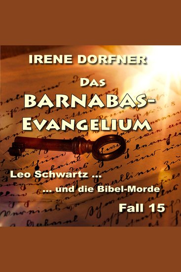 Das Barnabas-Evangelium - Leo Schwartz und die Bibel-Morde - cover