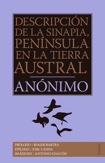 Descripción de la Sinapia península en la tierra austral - cover