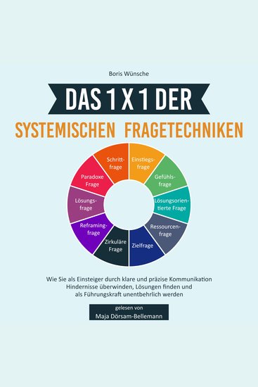 Das 1x1 der systemischen Fragetechniken - Durch klare und präzise Kommunikation Hindernisse überwinden Lösungen finden und als Führungskraft unentbehrlich werden - cover