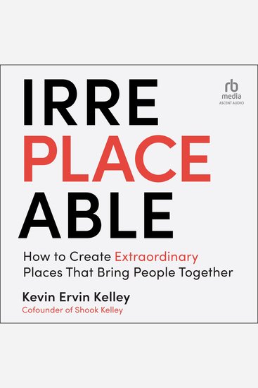 Irreplaceable - How to Create Extraordinary Places that Bring People Together - cover