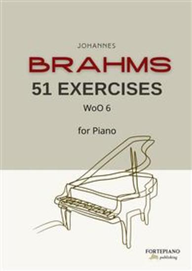 Brahms - 51 Exercises for Piano - WoO 6 - cover