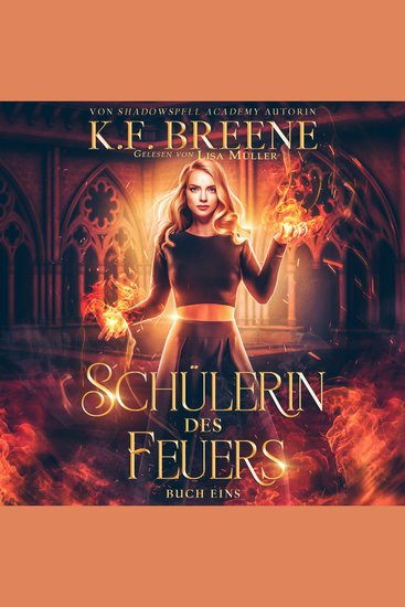 Schülerin des Feuers - Fantasy mit Spice - Romantasy Hörbücher - cover