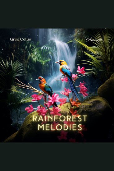 Rainforest Melodies - Mindful Birdsong and Light Rain for Relaxation - cover