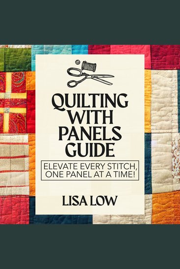 Quilting With Panels Guide - Elevate Every Stitch One Panel at a Time! - cover
