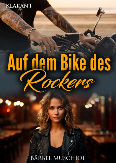 Auf dem Bike des Rockers Rockerroman - cover