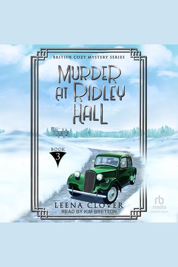 Murder at Ridley Hall - cover