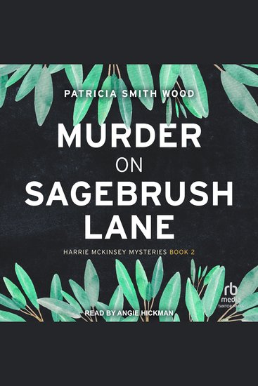 Murder on Sagebrush Lane - cover