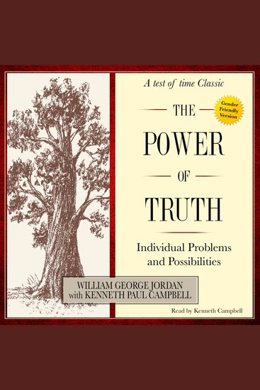 The Power of Truth - Individual Problems and Possibilities - cover