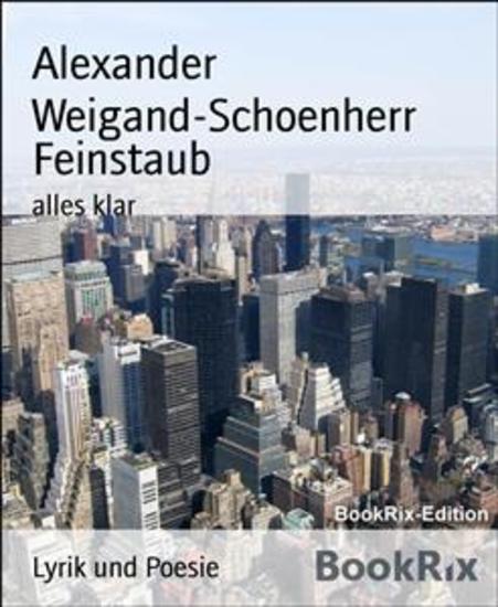 Feinstaub - alles klar - cover