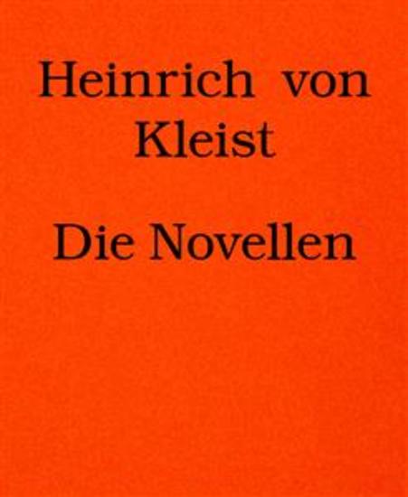 Die Novellen - cover