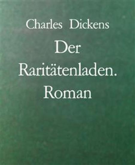 Der Raritätenladen Roman - cover