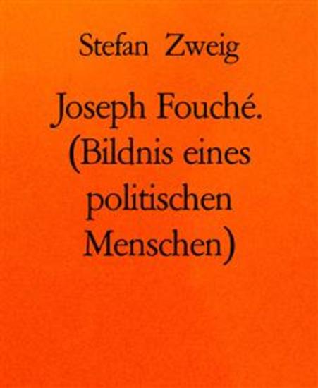 Joseph Fouché (Bildnis eines politischen Menschen) - cover