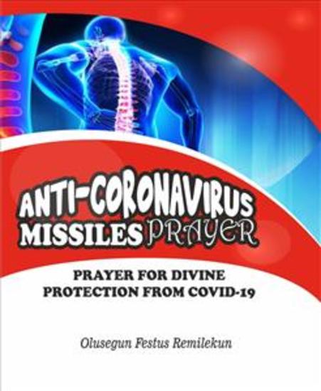 Anti coronavirus missiles prayer - prayer for divine protection from covid-19 - cover
