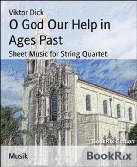 O God Our Help in Ages Past - Sheet Music for String Quartet - cover